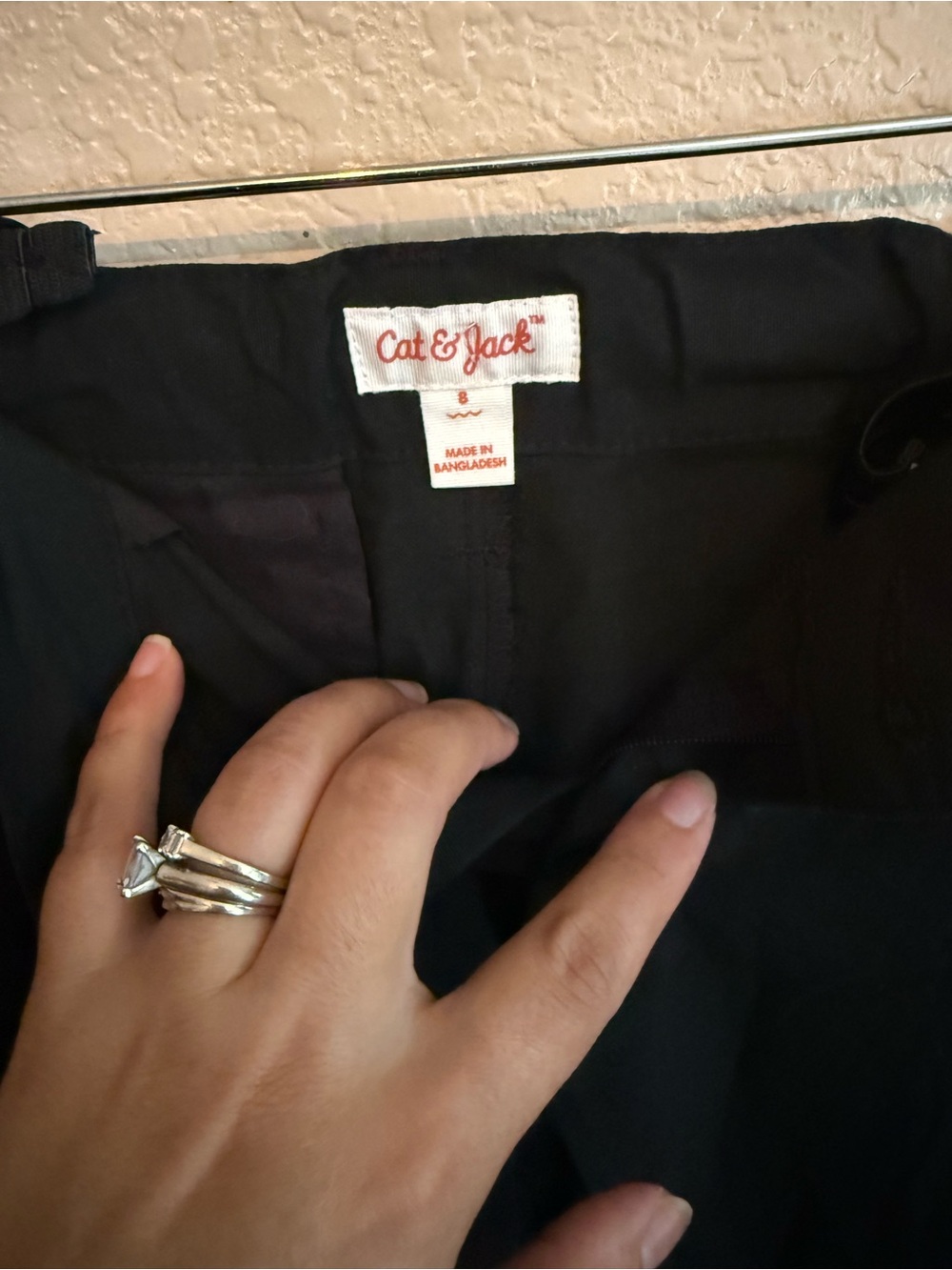 Cat & Jack Men's Black Dress Pants